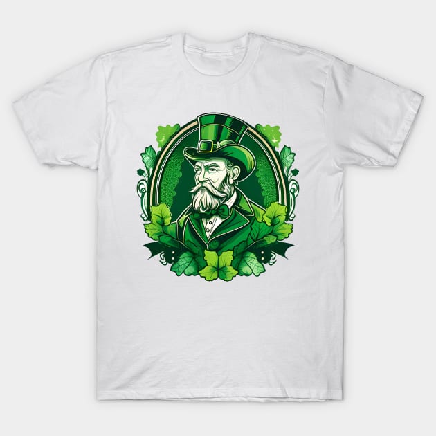 Saint Patrick Ireland Irish St Patrick's Day T-Shirt by Jason Smith